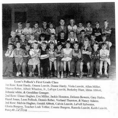 First Grade Class of Leon Pollock