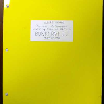 Booklet on Bunkerville