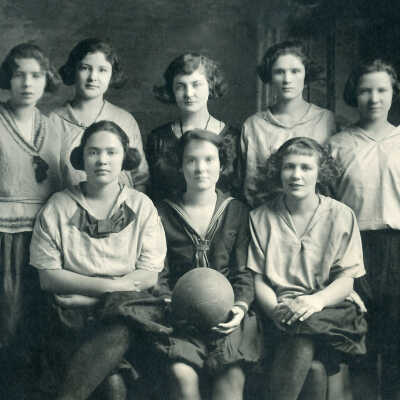 1923 Girls Basketball Team, Virgin Valley High School