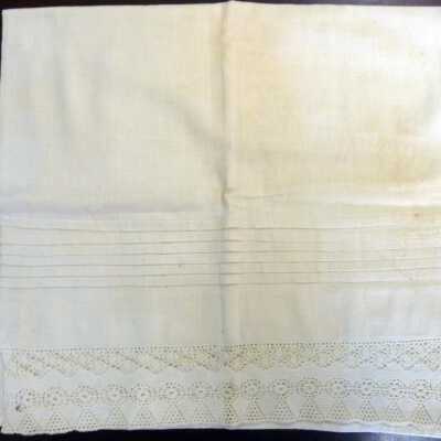 muslin, pillowcase
