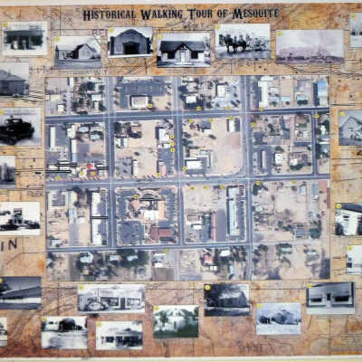 Large Map of the Walking Tour don by Ryan Kammerer, GISP