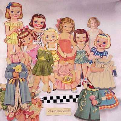 Doll, Paper