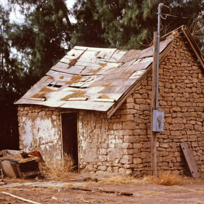 Stone building circa 1880s