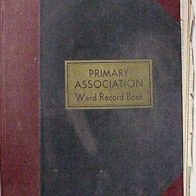 Primary Association Ward Record Book