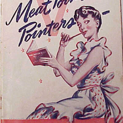 Meat Point Pointers War Time Recipe Book