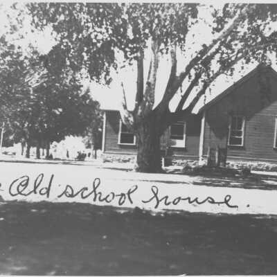 One of the first school houses in Mesquite