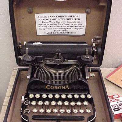 Typewriter, Manual