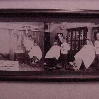 Barber Shop in Cedar City - 1903