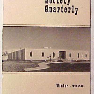 Nevada Historical Society Quarterly