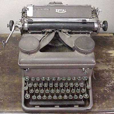 Typewriter, Manual