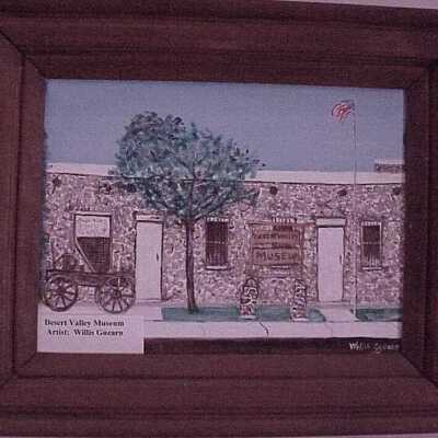 Desert Valley Museum painting