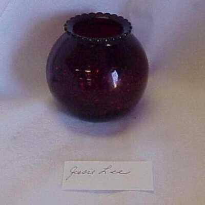 Bowl Ruby glass