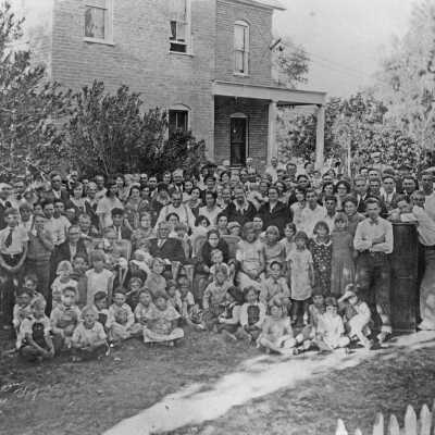Mary Luella, Thomas Dudley & Ada Leavitt