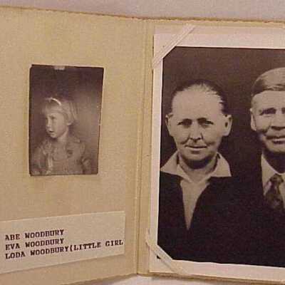 Abe Woodbury, Eva Woodbury and Loda Woodbury