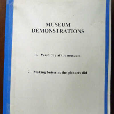 Museum Demonstrations