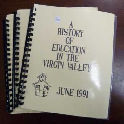 A History of Education in the Virgin Valley