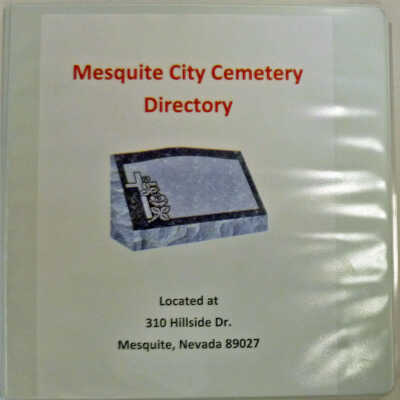 Mesquite City Cemetery Directory