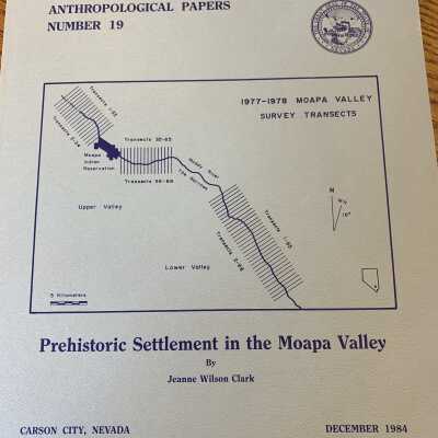 Nevada State Museum Anthropological papers number 19
