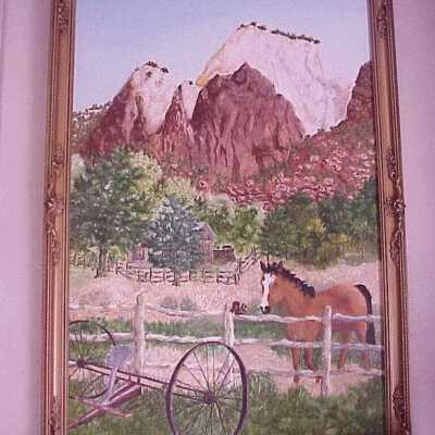 Unknown Title, painting by Wesley Boyt