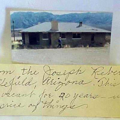 Joseph Reber Home, Littlefield, AZ