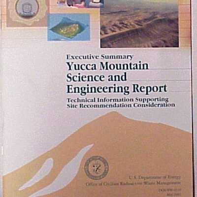 Yucca Mountain Science and Engineering Report