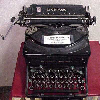 Typewriter, Manual