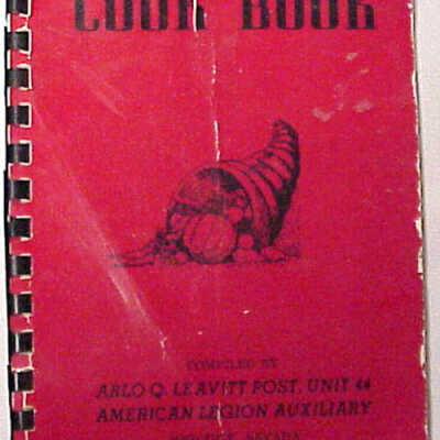Cook Book - American Legion Post 44 Arlo Q. Leavitt Post, Unit 44 American Legion Auxiliary - 1950