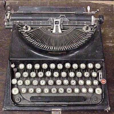 Typewriter, Manual