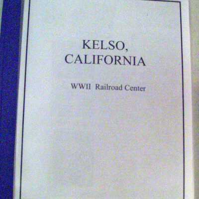 Kelso, California WWII Railroad Center