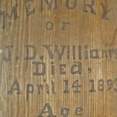 Marker, grave