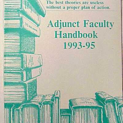 Adjunct Faculty Handbook