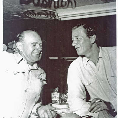 Dick Hammer & John Wayne