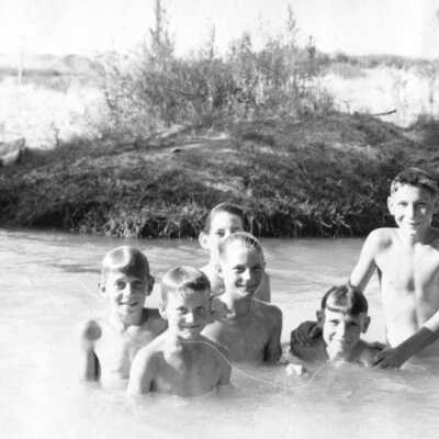 Swimming Hole 1940's