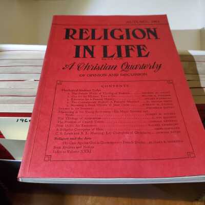 Religion in Life Magazine 1960-1963