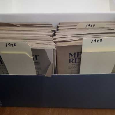 Methodist Review Magazine 1928-1929
