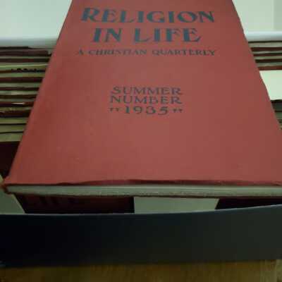 Religion in Life Magazine 1932-1937