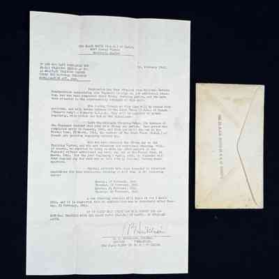 Request letter for additional training - Black Watch
