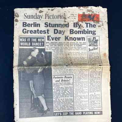 Newspaper - The Sunday Pictoral, April 30, 1944.