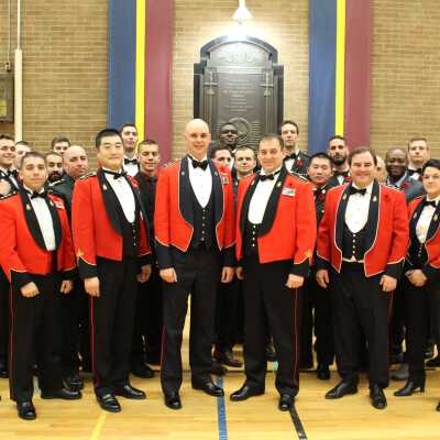Group Portrait - Officers of The Royal Montreal Regiment