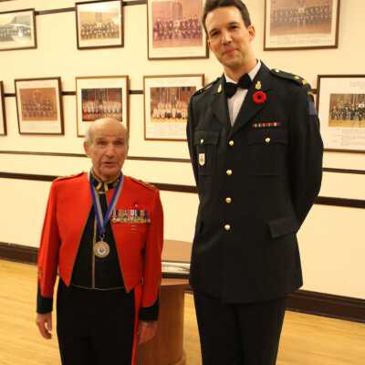 Portrait - Colonel David Hart and Captain Jan Dobrosielski