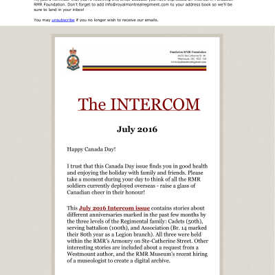 Intercom - July 2016
