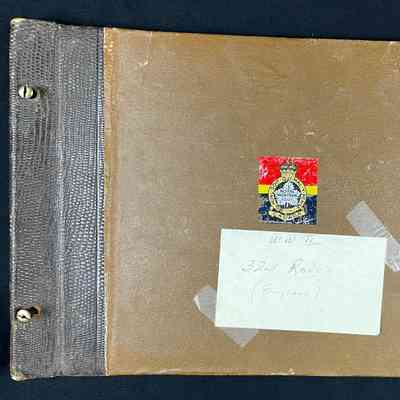 Scrapbook - Photographs WWII