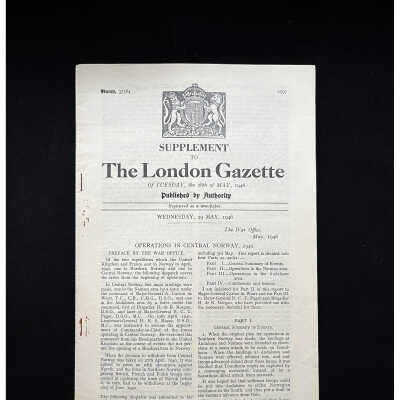 Supplement to the London Gazette - May 28, 1946