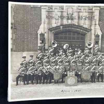 Group Photo of the RMR Band, 1937