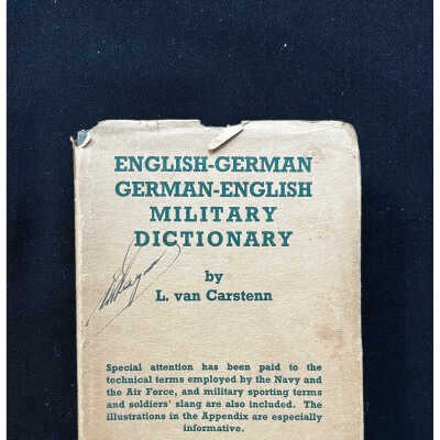 English-German / German-English Military Dictionary