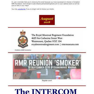 Intercom - August 2018