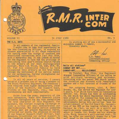 Intercom - July 1986