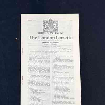 Third Supplement to The London Gazette - Tuesday 11 June 1946