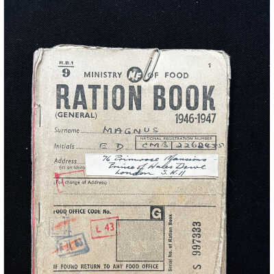 Ration Book - 1946-47