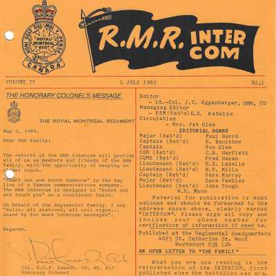 Intercom - July 1985